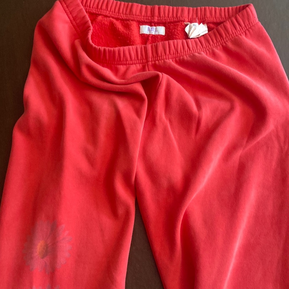 ERL Salmon colored Women’s joggers size XL.